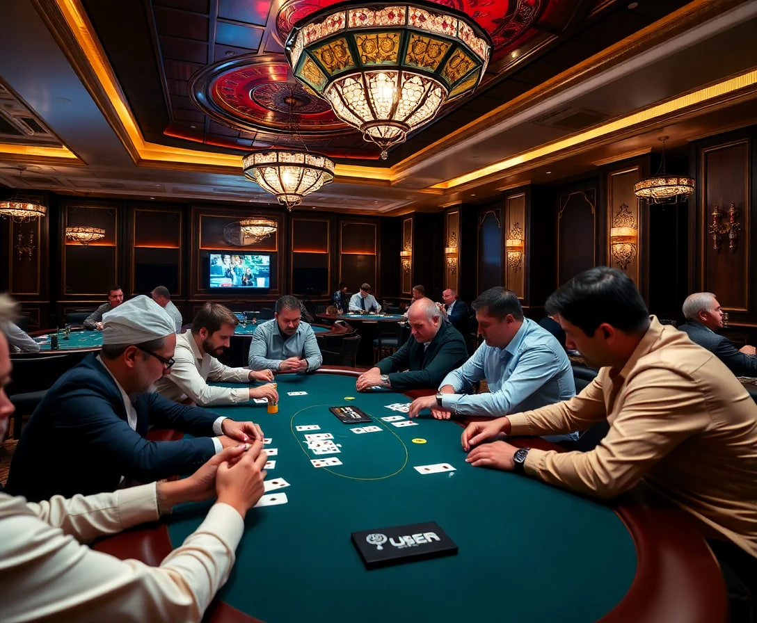 HHPoker 德扑圈俱乐部客服指引横幅